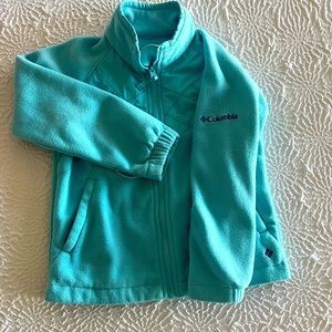 Girls Columbia bugaboo size 6/6x fleece full zip jacket